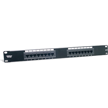 TRENDnet 16-Port Cat.6 Unshielded Patch Panel