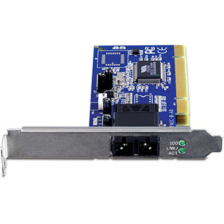 TRENDnet 100Base Multi-Mode SC Fiber-to-PCI Adapter