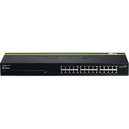 TRENDnet 24-Port 10/100mbps GREENnet Ethernet Switch