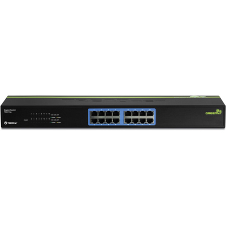 TRENDnet 16-port 10/100/1000Mbps Gigabit GREENnet Switch