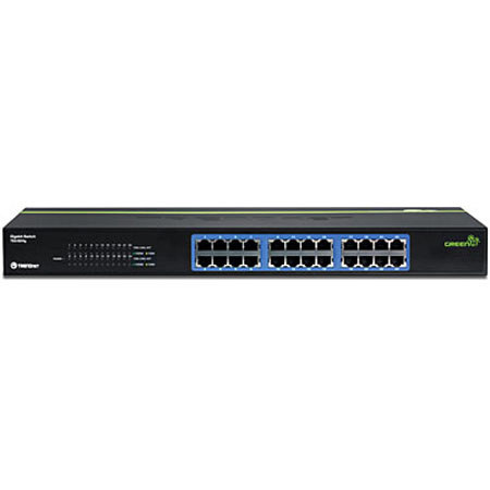 TRENDnet TEG-S24G 24-Port 10/100/1000Mbps Gigabit GREENnet Switch