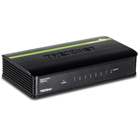 TRENDnet 8-Port Gigabit GREENnet Switch