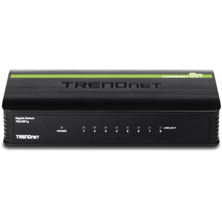 TRENDnet 8-Port Gigabit GREENnet Switch