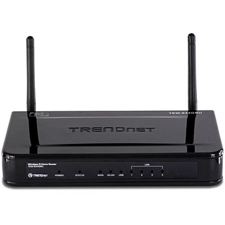 TRENDnet N300 300Mbps Wireless N Gigabit Router with USB Port