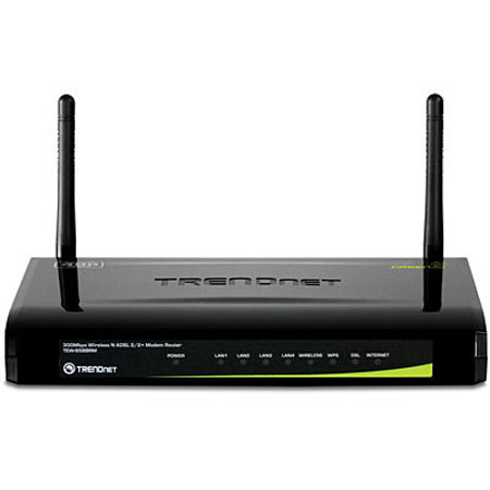 TRENDnet N300 Wireless ADSL 2/2+ Modem Router