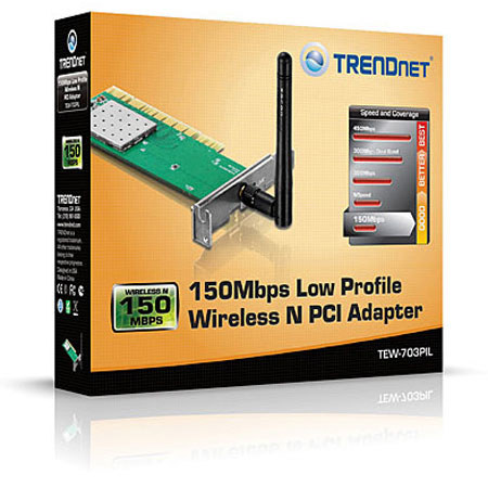 TRENDnet Low Profile N150 Wireless PCI Adapter