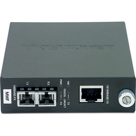 TRENDnet 100Base-TX to 100Base-FX Multi Mode SC Fiber Converter