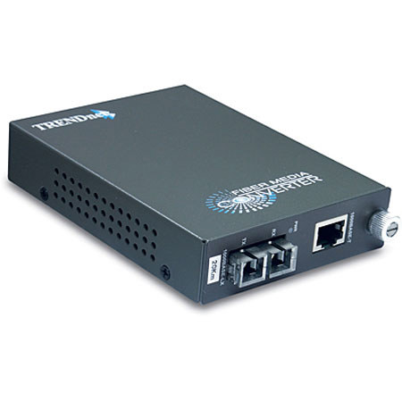 TRENDnet 1000Base-T to 1000Base-LX Single-Mode SC Fiber Converter