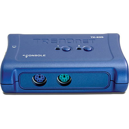 TRENDnet TK-205K 2-port PS/2 KVM Switch Kit