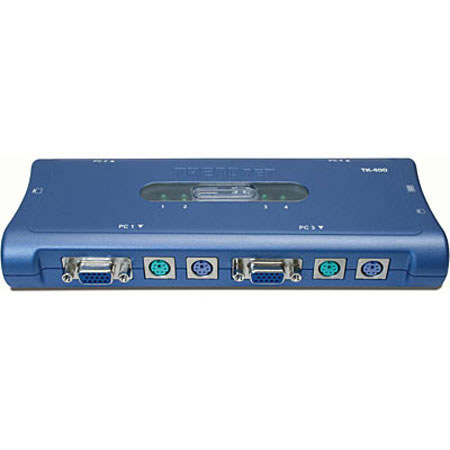 TRENDnet 4-Port PS/2 KVM Switch Kit