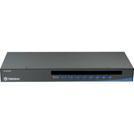 TRENDnet TK-803R 8-Port Rack Mount KVM Switch