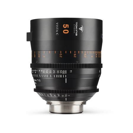Tokina Cinema Vista-C Prime 50mm T1.5 Lens for PL Mount