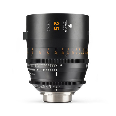 Tokina Cinema Vista-C Prime 25mm T1.5 Lens for PL Mount
