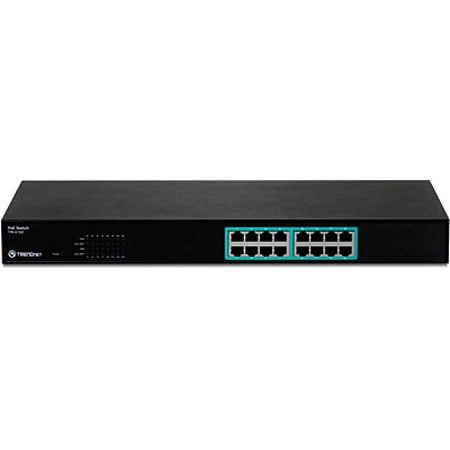 TRENDnet TPE-S160 16-Port 10/100Mbps PoE Switch