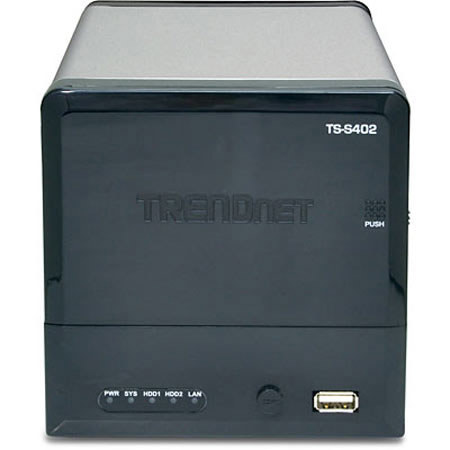 TRENDnet 2-Bay SATA I/II Network Storage Enclosure