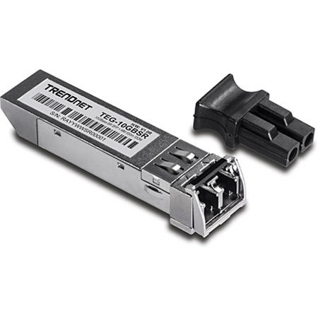 TRENDnet TEG-10GBSR 10GBASE-SR SFP+ 550m Multi Mode LC Module, Version v1.0R