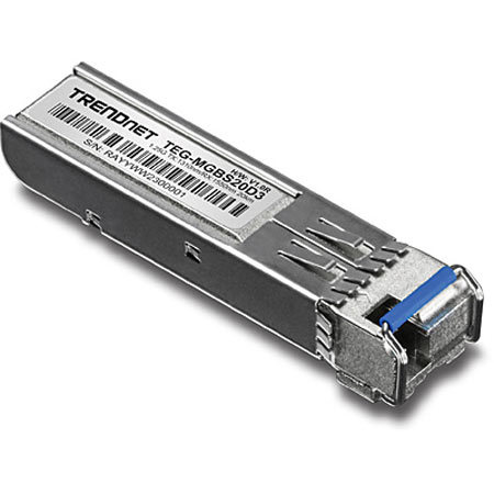 TRENDnet TEG-MGBS20D3 20km SFP Dual Wavelength Single-Mode LC Module