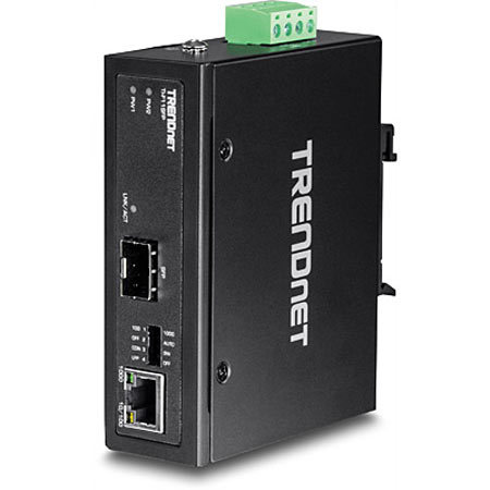 TRENDnet TI-F11SFP 100/1000 Base-T to SFP Media Converter, Version v1.0R