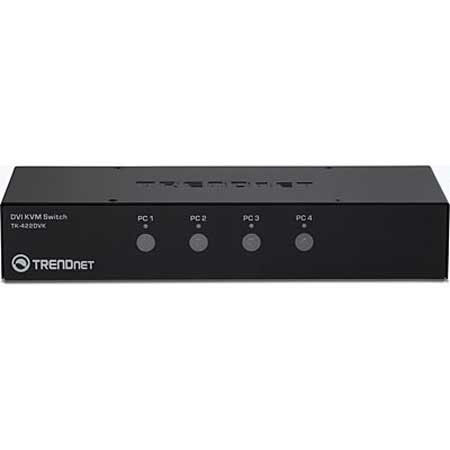 TRENDnet 4-Port DVI KVM Switch Kit