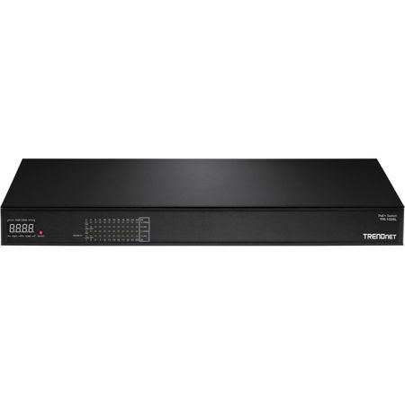 TRENDnet TPE-1026L 24-Port 10/100 Mbps 400W AV PoE+ Switch, Version v1.0R