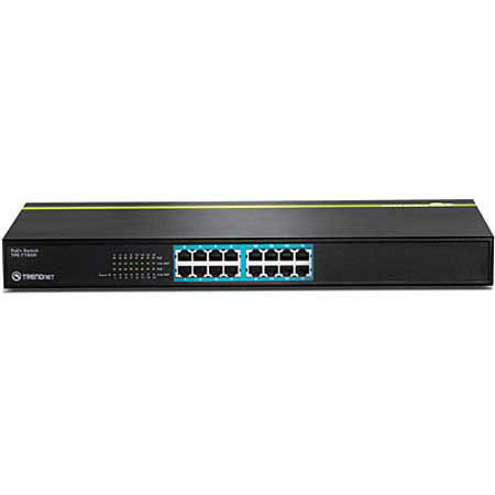TRENDnet 16-Port 30w 10/100 Mbps PoE+ Switch