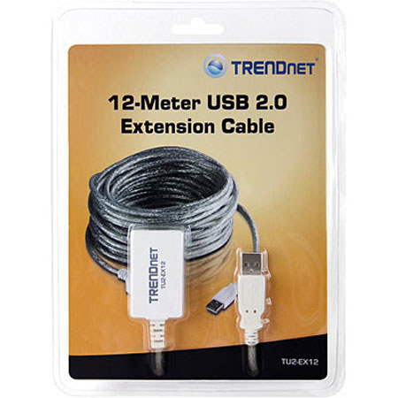 TRENDnet TU2-EX12 12m USB 2.0 Extension Cable