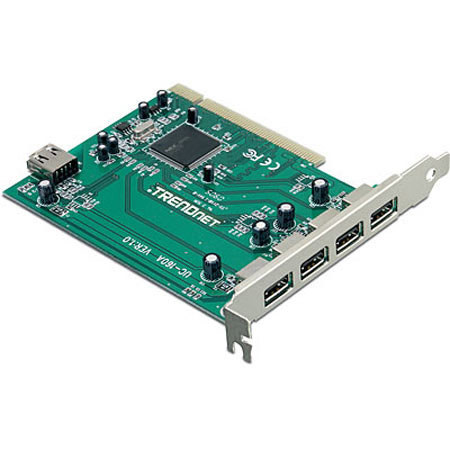 TRENDnet 5-Port USB 2.0 PCI Adapter