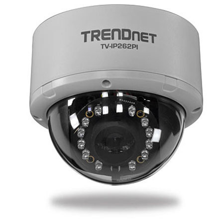 TRENDnet Megapixel PoE Day/Night Dome Internet Camera