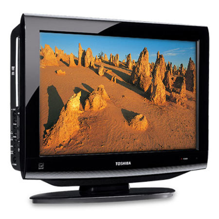 Toshiba 19CV100U 19in 720p LCD DVD Combo - Black Gloss