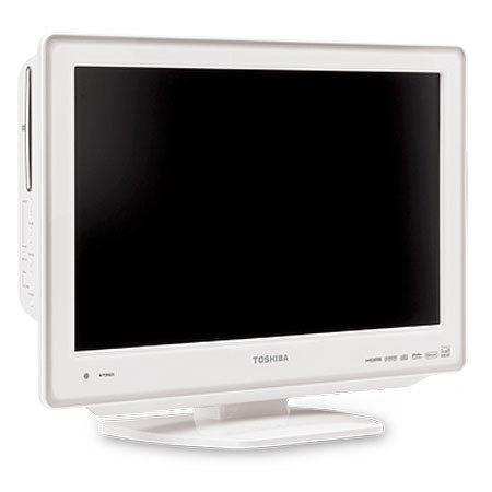 Toshiba 19LV611U 18.5" Diagonal LCD HDTV/DVD Combo, Wht