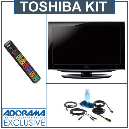Toshiba TO26CV100UB 26in 720p LCD DVD TV,Accessory Kit