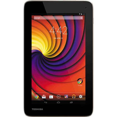 Toshiba AT7-C8 8GB Excite Go 7" Wi-Fi Tablet, 1GB RAM, Satin Gold