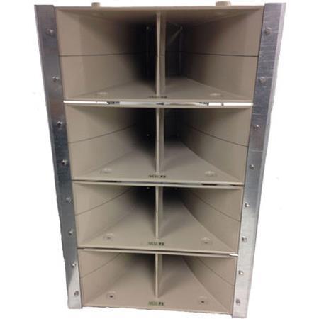 TOA Electronics HA450L 4x 50W Outdoor Horn Array Speaker, Single, Beige