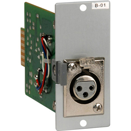 TOA Electronics B-01F XLR Female Balanced Line Input Module for 900 Amplifiers