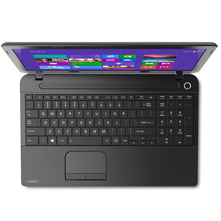 Toshiba Satellite C55-A5390 15.6" Notebook, 6GB RAM, 750GB HDD, Satin Black