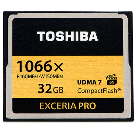 Toshiba 32GB UDMA 7 CF Memory Card