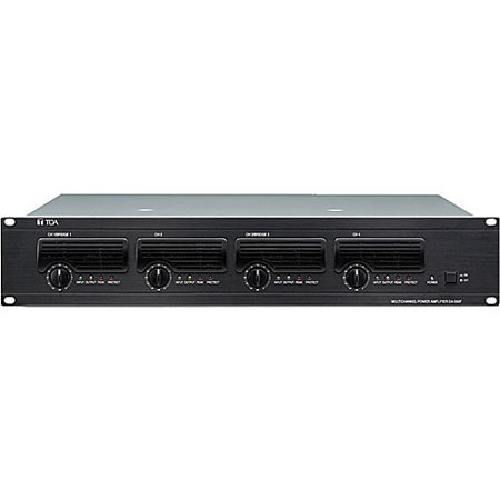 TOA Electronics Four Channel Digital Power Amplifier, 550W Per Channel at 4 Ohms