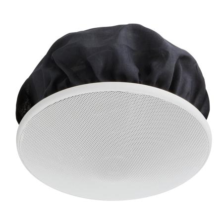 TOA Electronics 6W Co-axial Ceiling Speaker, 80-20000Hz Frequency Response, 3.3kOhms at 3W Rated Impedance, 89dB SPL, Single, Black