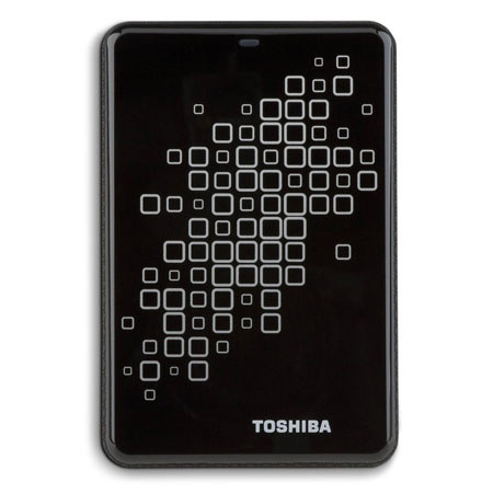 Toshiba Canvio 500GB USB 3.0 Hard Drive, Black/Silver Accents