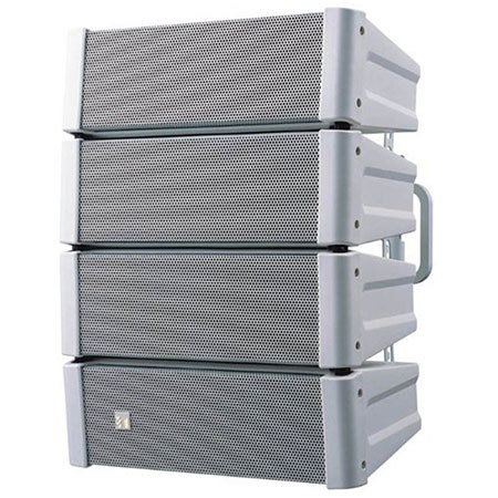 TOA Electronics HX-5 Variable Dispersion Line Array Indoor Speaker, Single,White
