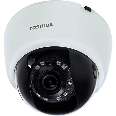 Toshiba IK-WD05A Wide Angle True Day/Night Indoor IP Mini-Dome Camera