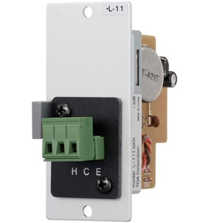 TOA Electronics L-11S Removable Terminal Block Line Matching Input Module