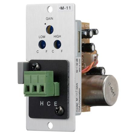 TOA Electronics Mic Input Module with Mute-Receive and Removable Terminal Block
