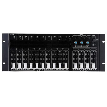 TOA Electronics M-864D 4U Rack-Mount Digital Stereo Mixer with ARC and FBS