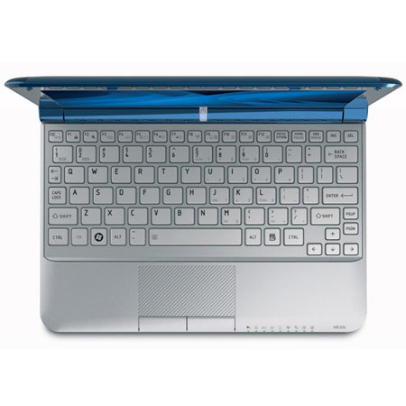 Toshiba Mini NB305-N600 10.1 inch Netbook, Blue