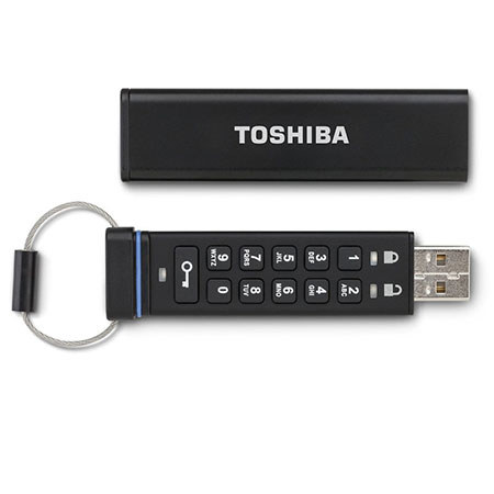 Toshiba 4GB Encrypted USB Flash Drive