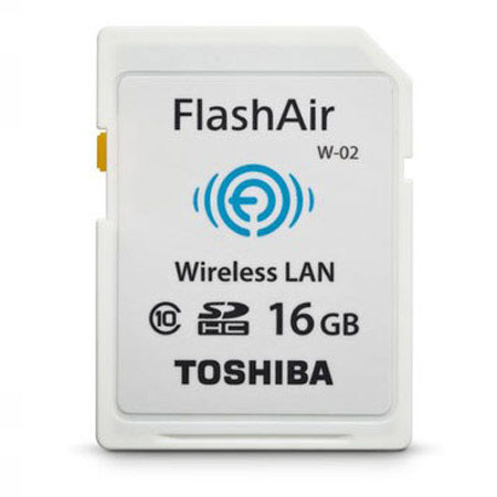 Toshiba 16GB FlashAir II Class 10 Wireless Card