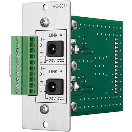 TOA Electronics RC-001T Remote Control Module with AD-246 Power Adapter
