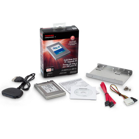 Toshiba 128GB Internal Solid State Drive PC Upgrade Kit