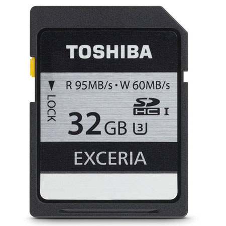Toshiba 32GB UHS-I U3 SDHC Memory Card